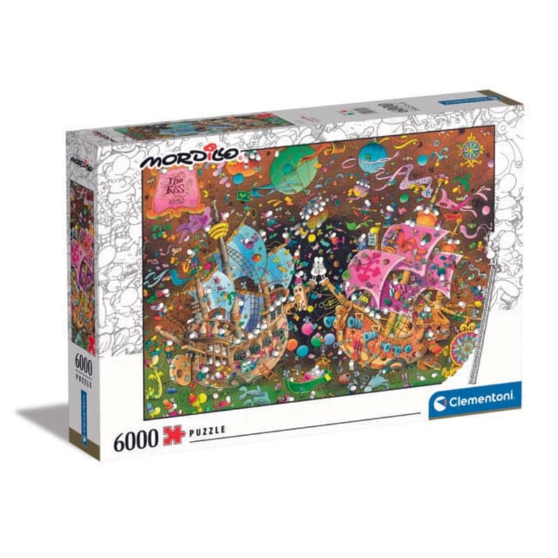 6000 piece puzzle - Mordillo: The Kiss