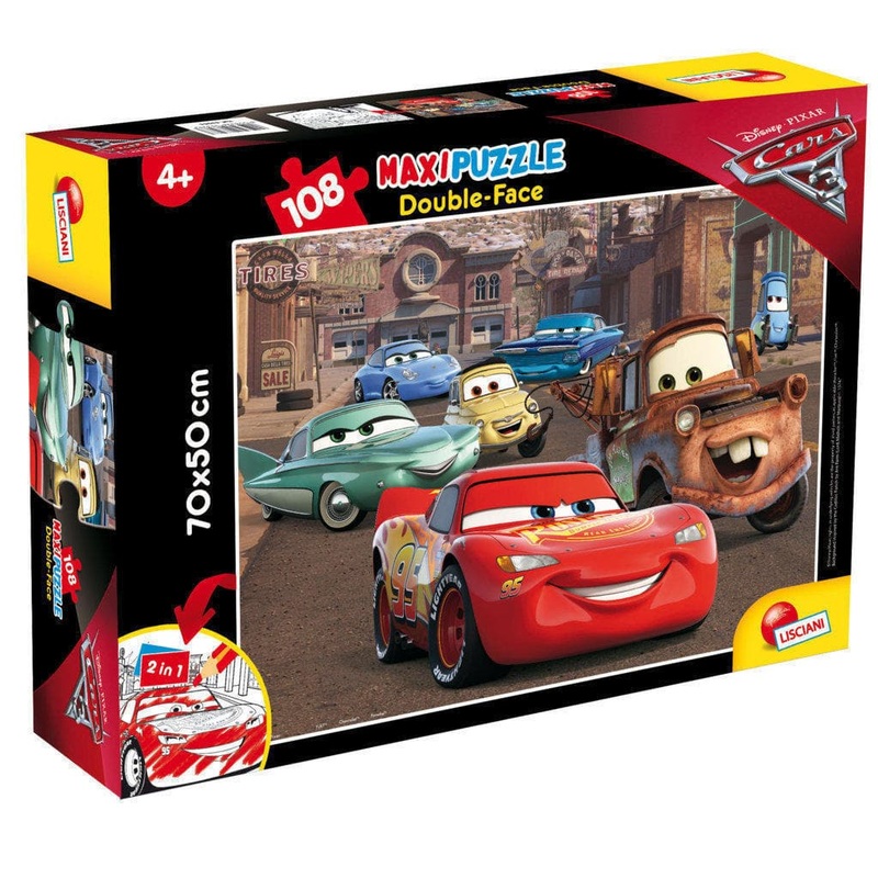 DISNEY PUZZLE DF MAXI FLOOR 108 CARS 3 RACER