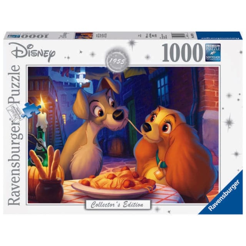 1000 Piece Puzzle - Disney: Lady and the Tramp