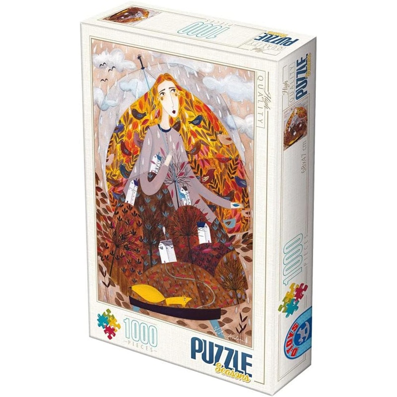 1000 Piece Puzzle - Krti Andrea: Seasons - Autumn