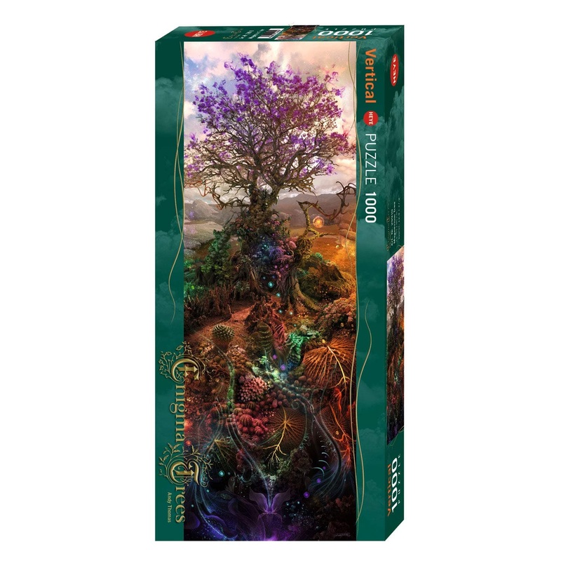 1000 Piece Vertical Puzzle - Enigma Trees: Magnesium Tree