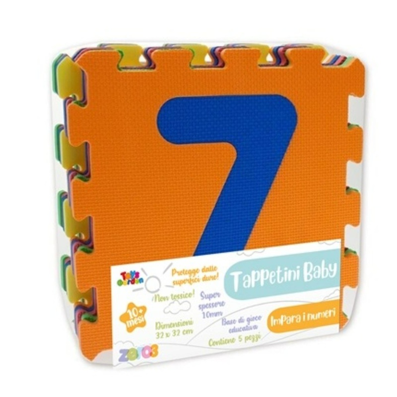 ZERO3 MATS 5PCS NUMBERS 32cm