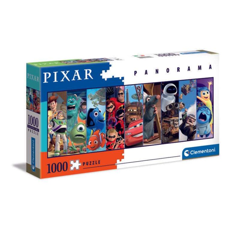 1000 Piece Panorama Puzzle - Disney Pixar