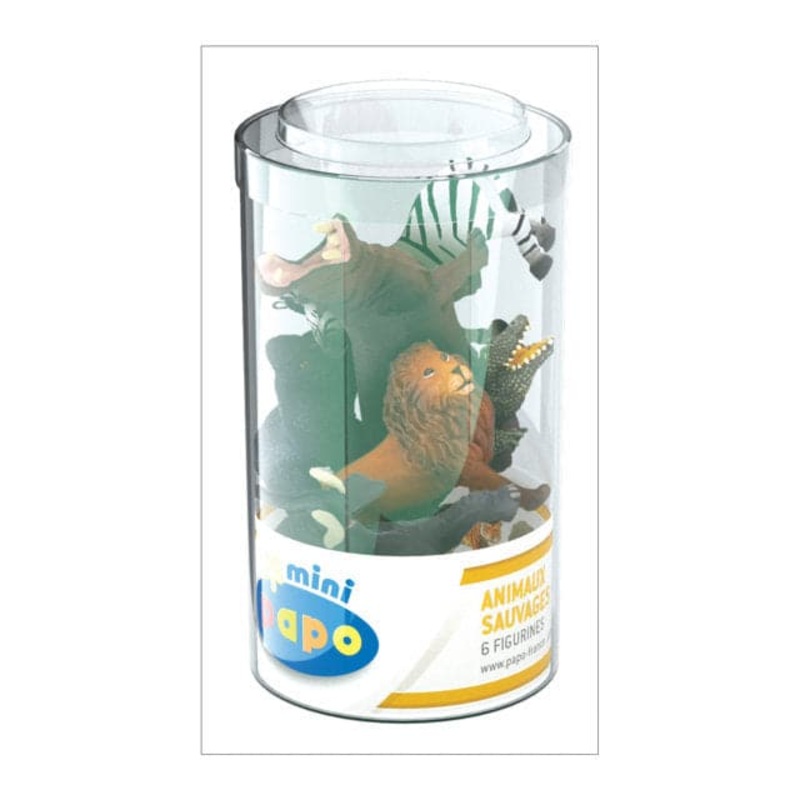 Wild Animal Mini Tube Set 1