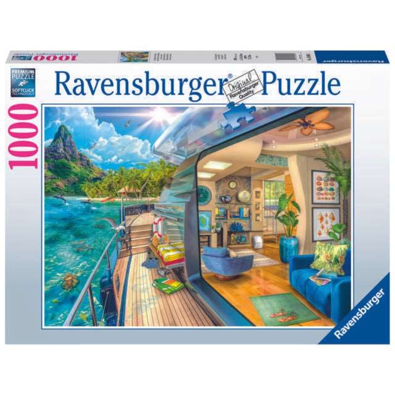 1000 Piece Puzzle - Cruise to the Tropics