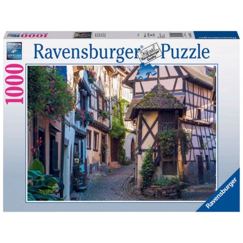 1000 Piece Puzzle - Photos & Landscapes: Eguisheim in Alsace