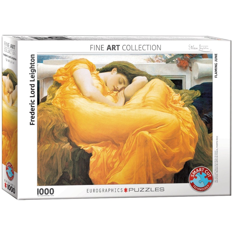 Puzzle da 1000 Pezzi - Frederic Leighton: Flaming June