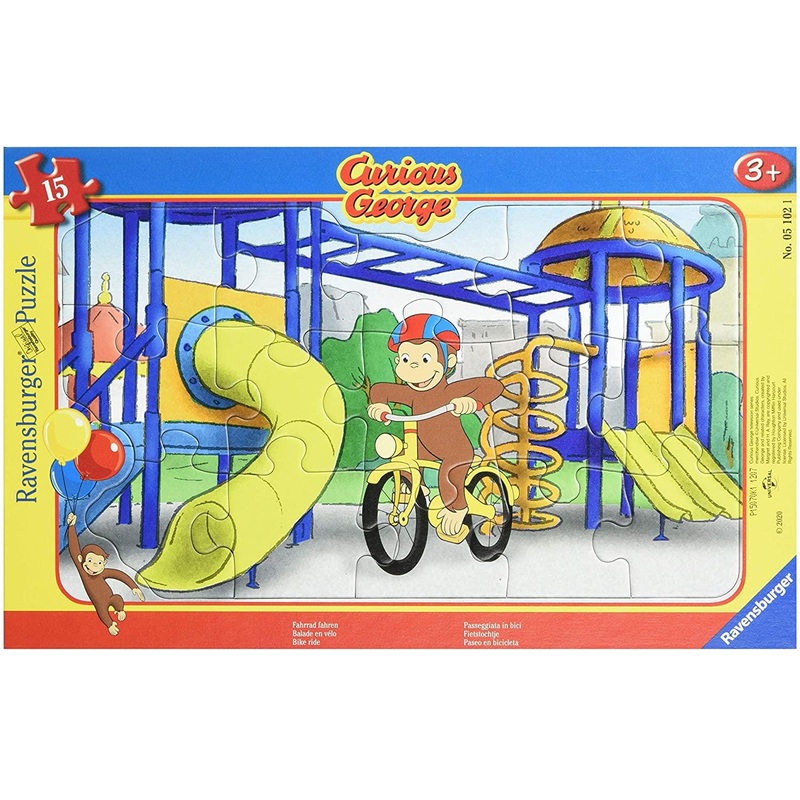 15 Piece Jigsaw Puzzle - Framed Puzzle: George