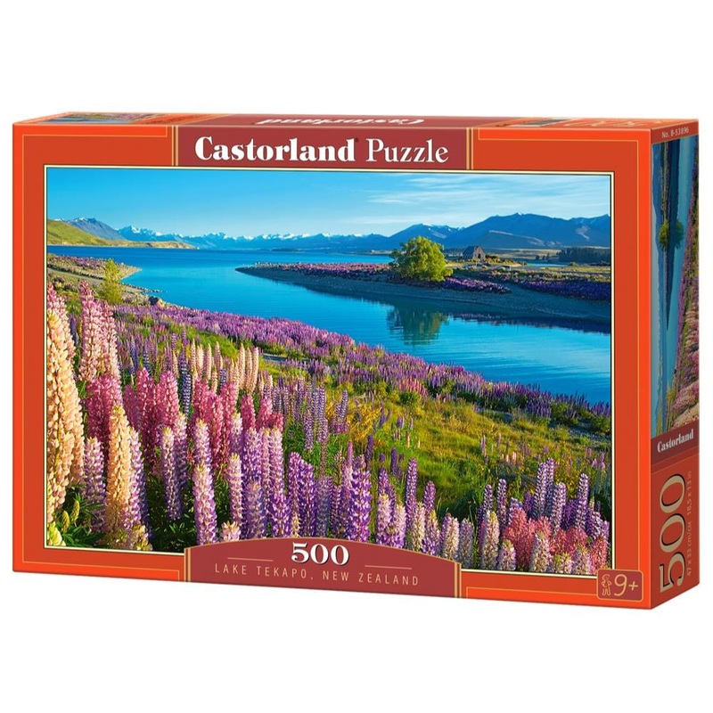Puzzle 500 Pezzi - Lake Tekapo, New Zealand
