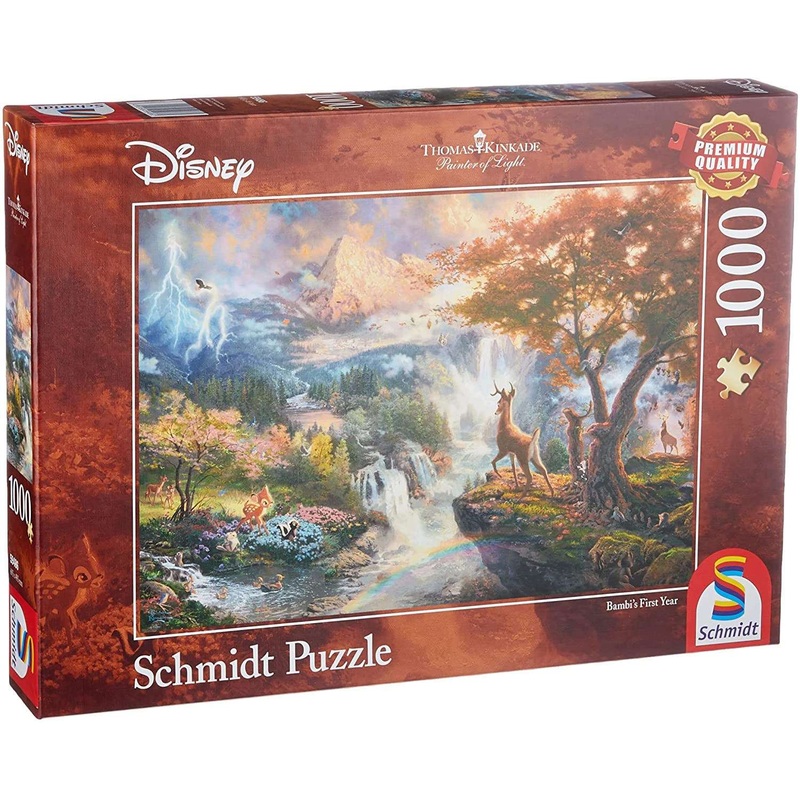 1000 Piece Puzzle - Disney: Bambi