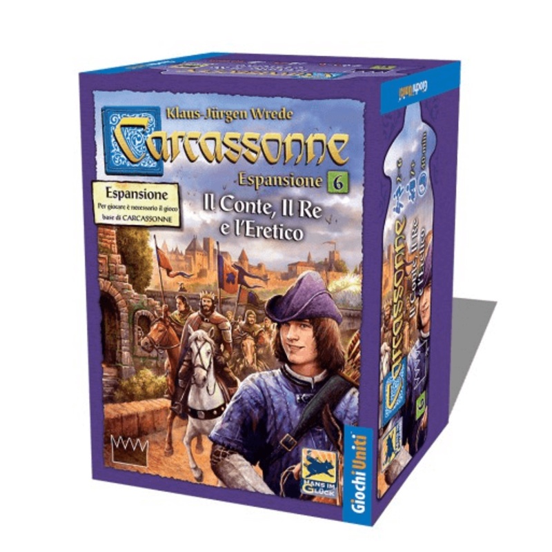 CARCASSONNE: THE COUNT, THE KING AND THE HERETIC - ESP 6
