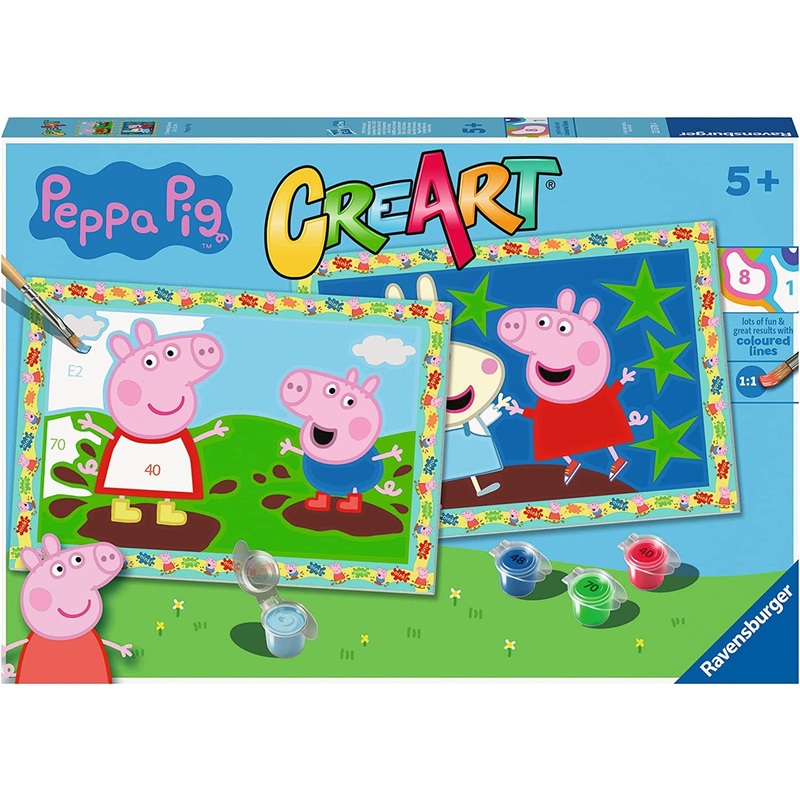 CreArt Junior Series: 2 x Peppa Pig