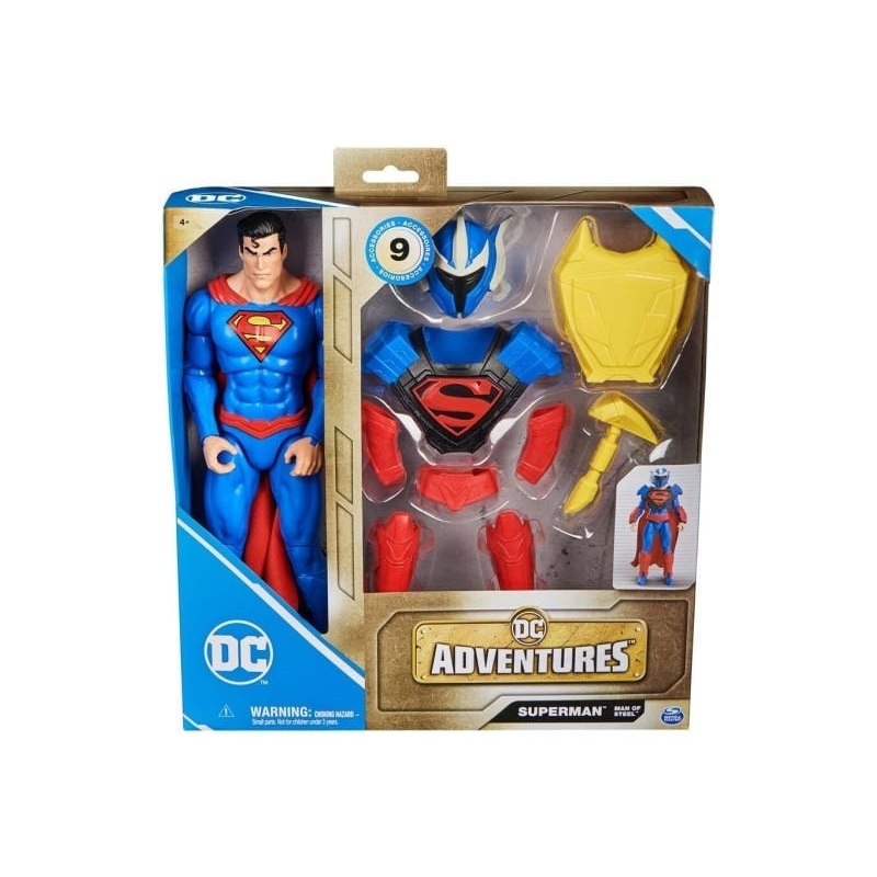 DC UNIVERSE Superman Adventures figure with accessories in 30 cm scale