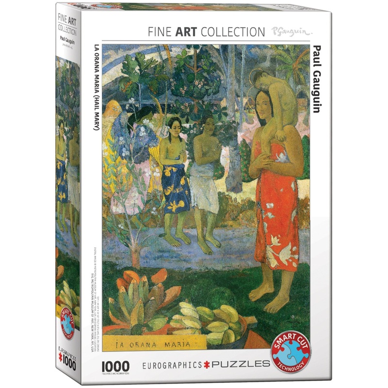 1000 Piece Jigsaw Puzzle - Gauguin: La Orana Maria (Hail Mary) by Gauguin