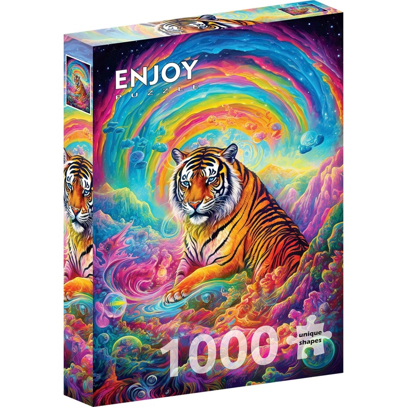 Puzzle 1000 pezzi - Where Tigers Reign