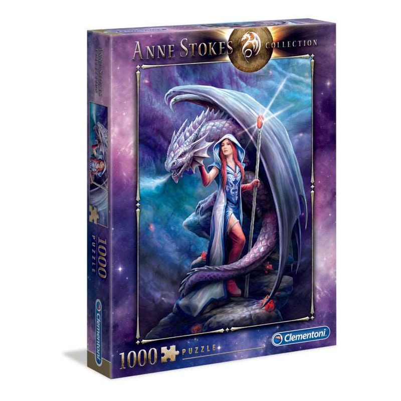 1000 Piece Puzzle - Anne Stokes: Dragon Mage