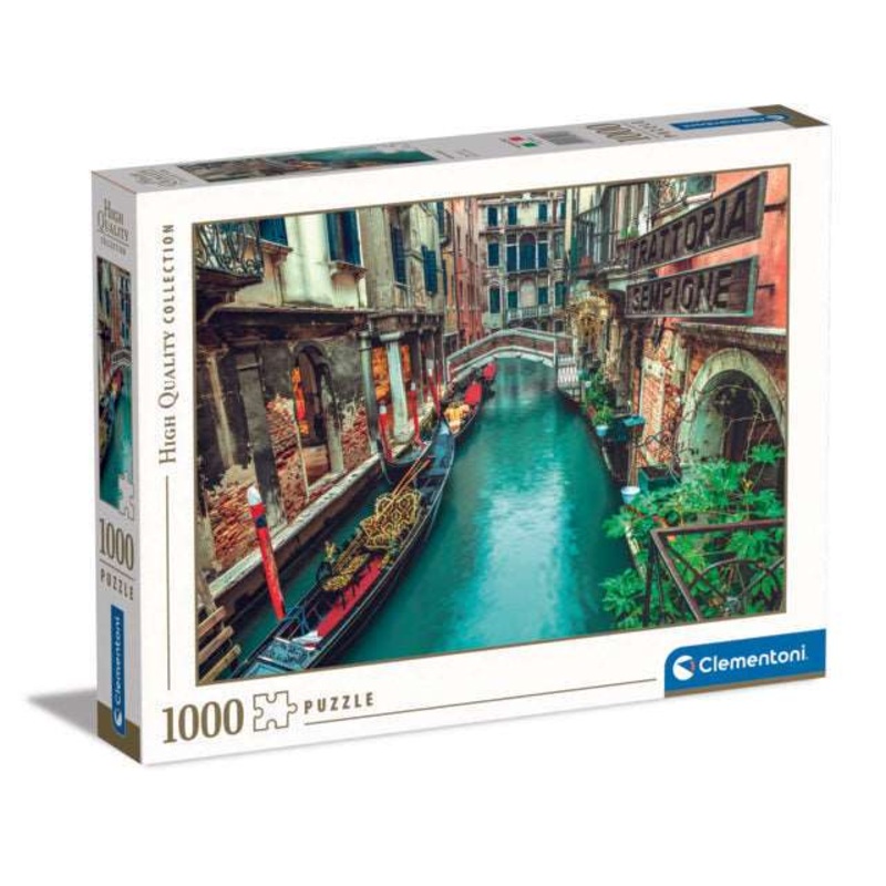 1000 Piece Puzzle - Canal of Venice