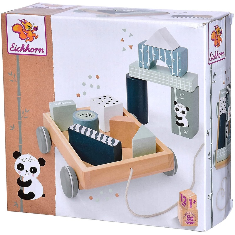 Eichhorn - Towable Wagon with Bricks