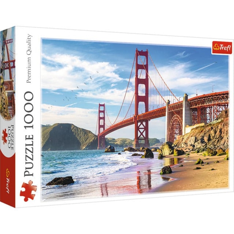 Puzzles - 1000 - Golden Gate Bridge, San Francisco, USA