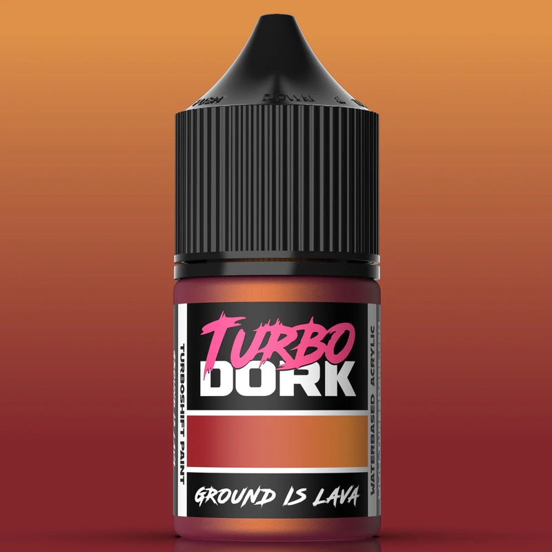 Turbo Dork Colorshift Paint: Ground is Lava (22mL)
