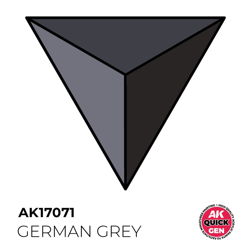AK Interactive Quick Gen - German Grey 18 ml